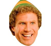 Will Ferrell Christmas Movies Stars 2018 Celebrity Cardboard Party Face Mask Fancy Dress