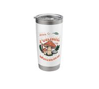 Will Forage for Snacks Mycologist Morel Hunter Foraging Stainless Steel Insulated Tumbler