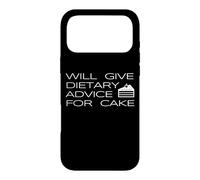 Will Give Dietary Advice For Cake Funny Dietitian Dietician Case for iPhone 17 Pro Max