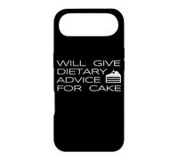 Will Give Dietary Advice For Cake Funny Dietitian Dietician Case for iPhone Air