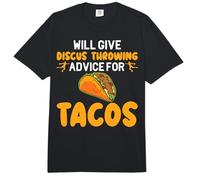 Will Give Discus Throwing Advice for Tacos - Discus Throwing Comfort Colors Adult Heavyweight T-Shirt