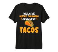 Will Give Discus Throwing Advice for Tacos - Discus Throwing Premium T-Shirt