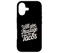 Will Give Massage For Tacos Funny Massage Therapist Case for iPhone 17