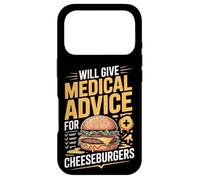 Will Give Medical Advice For Cheeseburgers Doctor Case for iPhone 17 Pro