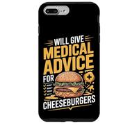 Will Give Medical Advice For Cheeseburgers Doctor Case for iPhone 7 Plus/8 Plus