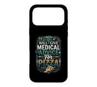 Will Give Medical Advice For Pizza Healthcare Cravings Case for iPhone 17 Pro Max