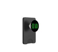 Will Give Tech Advice For Tacos Funny Computer Geek Techie PopSockets PopWallet for MagSafe