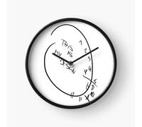 (Will Graham - This Is My Design=87) Wall Clock 12 Inch Funny Mantel & Tabletop Art Decor for Home Bedroom Office