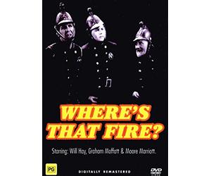 Will Hay - Where's That Fire DVD - Includes Wartime Short - Go To Blazes