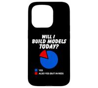 Will I build models Today? Sarcastic Pie Chart Model Builder Case for iPhone 15 Pro