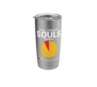 Will I Collect Souls Today Grim Reaper Halloween Stainless Steel Insulated Tumbler