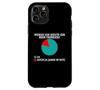 Will I have a beer today? Yes or yes (only in red) Case for iPhone 11 Pro