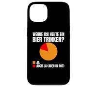Will I have a beer today? Yes or yes (only in red) Case for iPhone 13