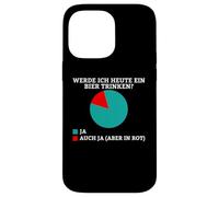 Will I have a beer today? Yes or yes (only in red) Case for iPhone 14 Pro Max