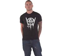 Will Of The People Stencil Cotton T-Shirt Muse Black S