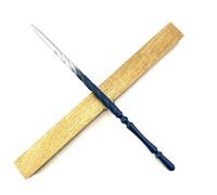 Will O'Wisp's Wand Emporium Witch and Wizard Wand in Real Wooden Display Box Certificate of Authenticity (The Winter Evoker)