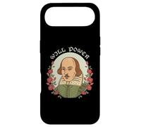 Will Power Portrait Of William Shakespeare With Roses Case for iPhone Air