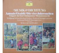 Will Quadflieg - Musik & Dichtung - Antonio Vivaldi: Die vier Jahreszeiten / Folgore da San Gimignano: Monatssonette [Vinyl LP] [Schallplatte]