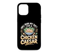 Will Ruin My Diet for a Chicken Caesar Salad Foodie Case for iPhone 12/12 Pro
