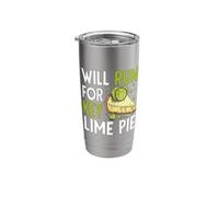 Will Run for Key Lime Pie Stainless Steel Insulated Tumbler