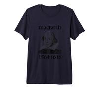 Will Shakespeare Inspired Macbeth T-Shirt.Quote Macbeth Play Premium T-Shirt