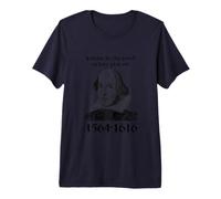 Will Shakespeare Inspired Twelfth Night T-Shirt Quote Tee Premium T-Shirt