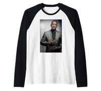 Will Smith Bad Boys Actor Portrait By Michael Grecco Raglan Baseball Tee