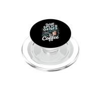 Will Splice Genes for Coffee Biotechnologist Genetics Lab PopSockets PopGrip for MagSafe