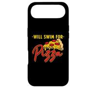 Will Swim For Pizza - Funny Swim Quotes Swimmer Case for iPhone Air