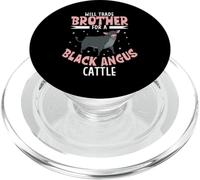 Will trade brother for a Black Angus cattle PopSockets PopGrip for MagSafe
