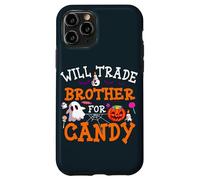 Will Trade Brother For Candy Pumpkin Lantern Halloween Case for iPhone 11 Pro