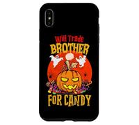 Will Trade Brother For Candy Pumpkin Lantern Halloween Case for iPhone XS Max