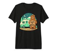 Will Trade Honey for Hookups Bear Camper Rv Vibe Premium T-Shirt