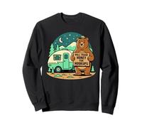 Will Trade Honey For Hookups Bear Camper Rv Vibe Sweatshirt