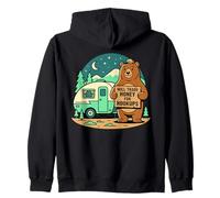 Will Trade Honey For Hookups Bear Camper Rv Vibe Zip Hoodie