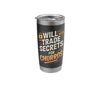 Will Trade Secrets for Churros Stainless Steel Insulated Tumbler