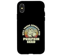 Will Trade Secrets For Pumpkin Seed Funny Gerbil Breeders Case for iPhone X/XS