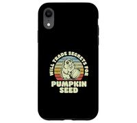 Will Trade Secrets For Pumpkin Seed Funny Gerbil Breeders Case for iPhone XR