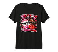 Will You Be My 6 7 Valentine Meme Chocolate Strawberry Milk Premium T-Shirt