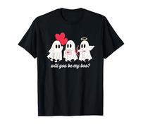 Will You Be My Boo Ghost Valentine T-Shirt