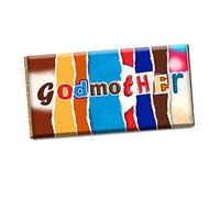 Will You Be My Godmother Christening Baptism Invitation Chocolate Bar Wrapper CH-266-N (without chocolate bar)