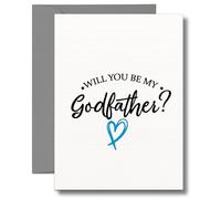 Will You Be My Godparent Card, Godfather