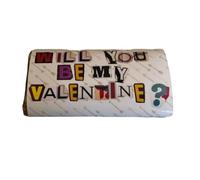Will you be my Valentines, Novelty themed Chocolate Bar gift. For Birthdays, Christmas, Valentines, Anniversary, Easter, Mothers Day & Fathers Day (One Size, Milk Chocolate)