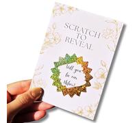Will You Be Our Usher? Proposal Card | Set of 2 with Envelopes | Classic Gold Scratch to Reveal Design | Will You be my Usher? | Best Man Gifts | Wedding Planner Essentials | 2 Pack
