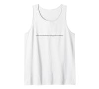 Will You Come to My Cottage This Summer? (Black Letters) Tank Top