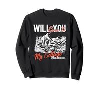 Will You Come To My Cottage This Summer Hockey Romance Retro Sweatshirt