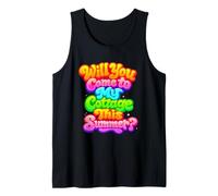 Will You Come to My Cottage This Summer Sarcastic Cottages Tank Top