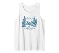Will You Come to My Cottage This Summer Vintage Graphic Mens Tank Top