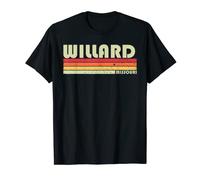 WILLARD MO MISSOURI Funny City Home Roots Gift Retro 70s 80s T-Shirt