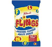 Willards Flings Original Flavour Maize Snack150g - Imported from South Africa chips